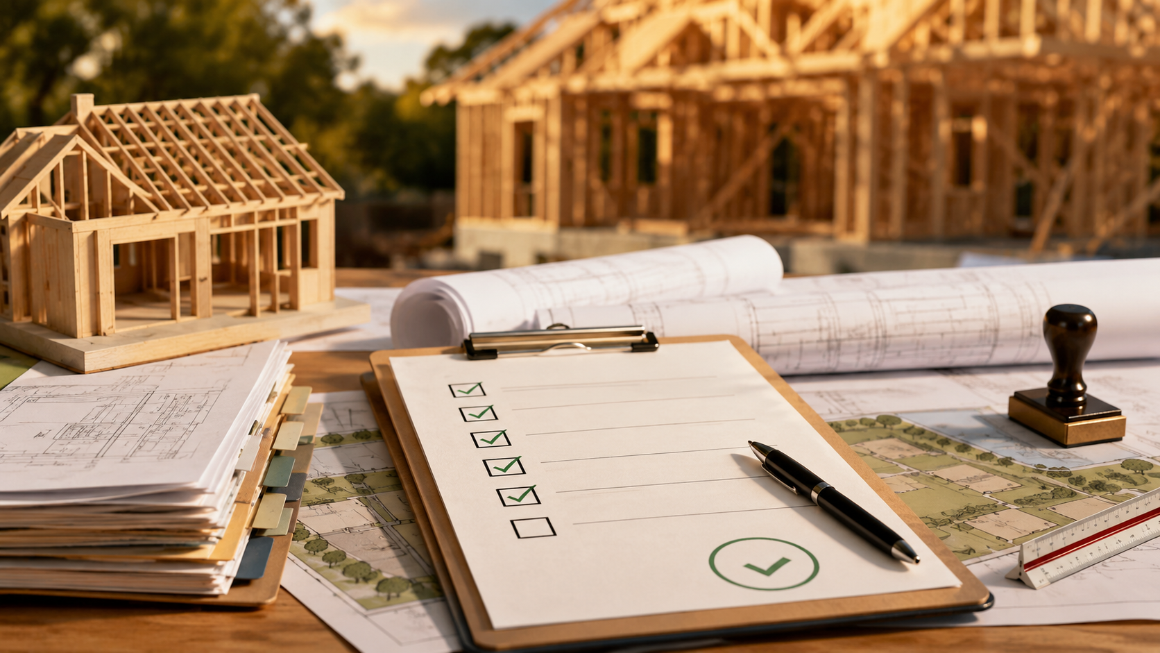 Owner-builder permit checklist, construction plans, and home-building process in the DMV area