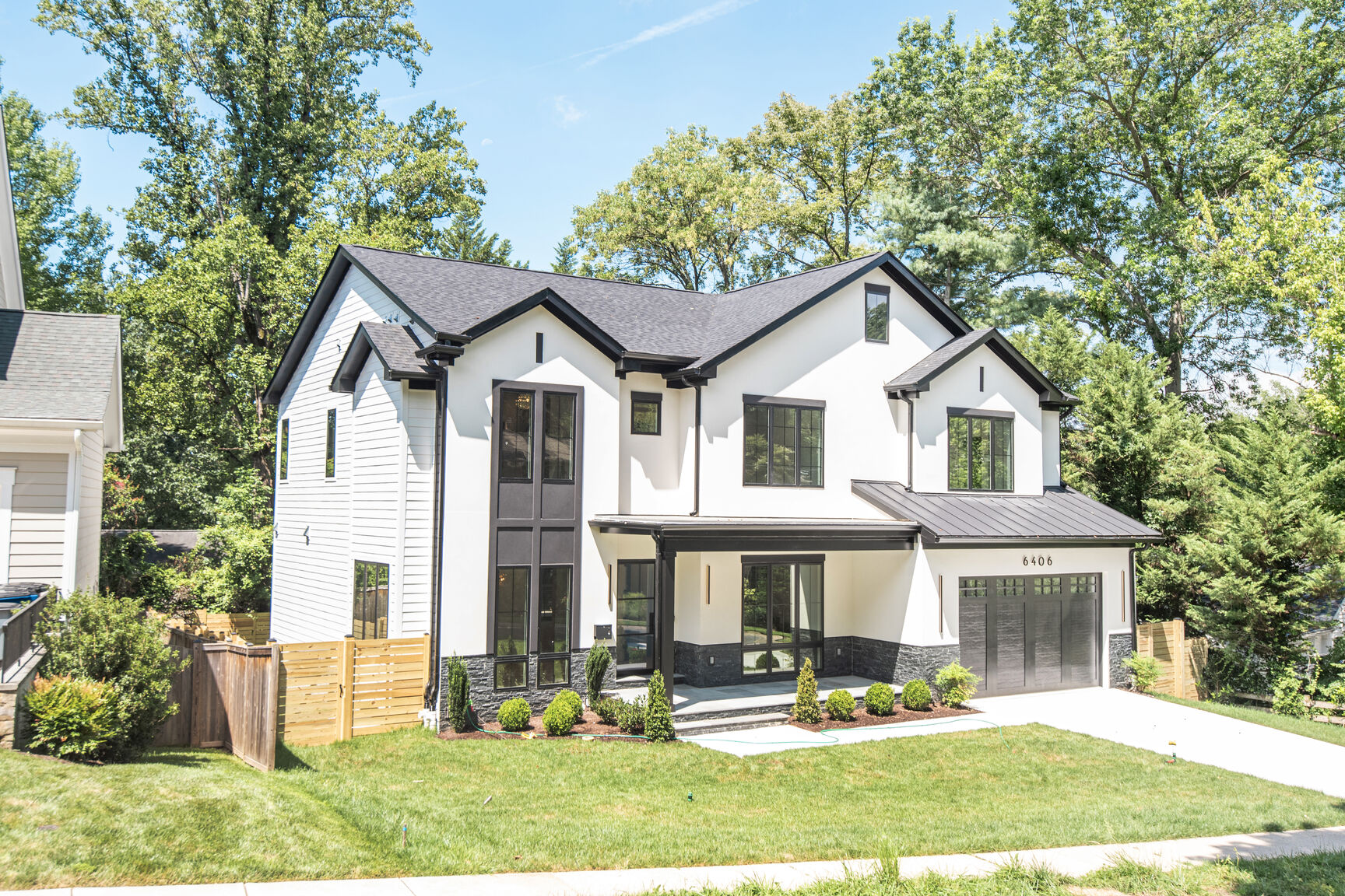 Luxury renovation exterior angle